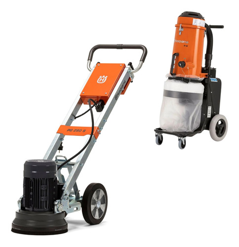 Pulidora De Piso Industrial Husqvarna Pg280s Aspiradora S13