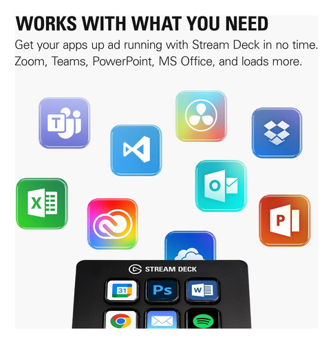 Elgato Stream Deck Mini: Controle El Zoom, Teams, Ms Office