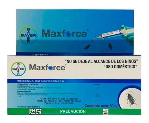 Max Force Gel 30grs Mata Cucaracha Bayer Original