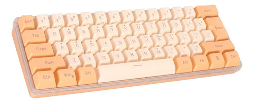 Teclado Rgb Retroiluminado Al 60% Con Cable Para Juegos, Min