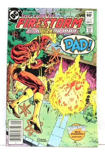 Revista Comic The Fury Of Firestorm The Nuclear Man 16