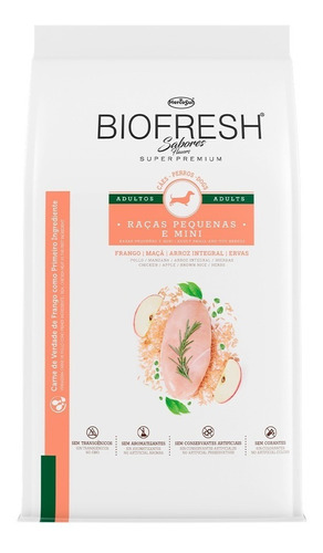 Alimento Biofresh Super Premium para perro adulto de raza mini y pequeña sabor pollo en bolsa de 10.1kg
