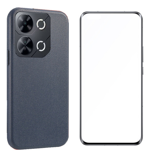 Zt Funda Para Itel P65 Silicona Litchi Textura+mica