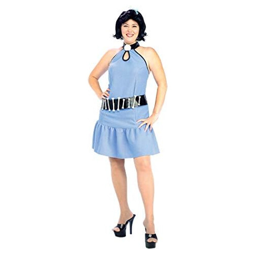 Disfraz De Betty De Picapiedra Adultos - Talla Plus (16...