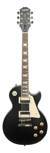 Guitarra eléctrica Epiphone Modern Collection Les Paul Classic de caoba ebony desgastado con diapasón de laurel indio