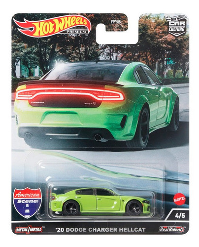 Imagem 1 de 1 de Carrinho Hot Wheels Dodge Charger Hellcat