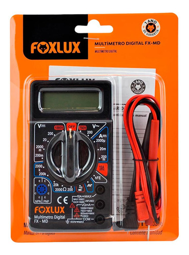 Multimetro Digital Foxlux (fx-md)