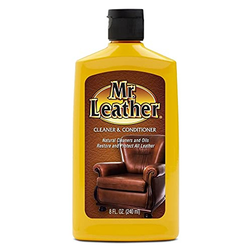 Mr. Leather Limpiador Y Acondicionador De Cuero Con Aroma Or