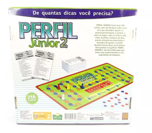 JOGO DE TABULEIRO MESA ORIGINAL IMAGEM & ACAO JUNIOR GROW