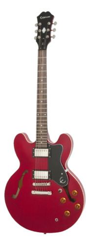 Guitarra eléctrica Epiphone Original ES Dot es-335 de arce cherry brillante con diapasón de palo de rosa