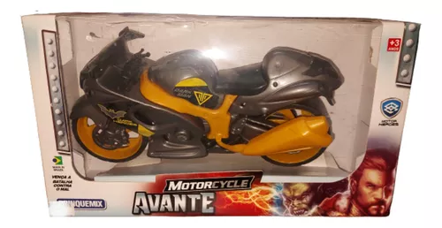 Moto Grande (30cm) Motinha Infantil Esportiva Avante Azul