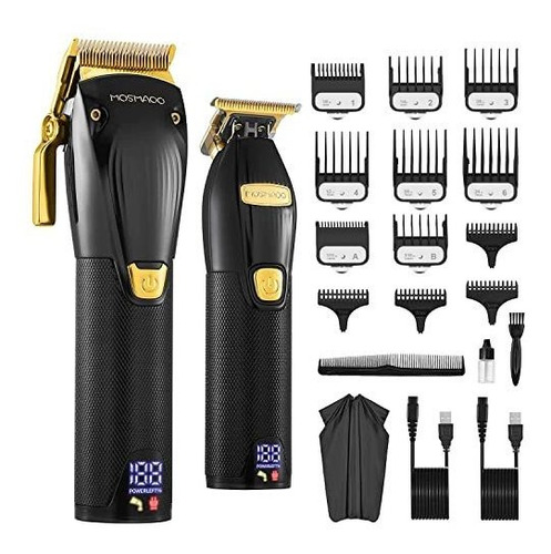 Mosmaoo Clippers Profesionales De Pelo Sin Cordones Y Qmp5l