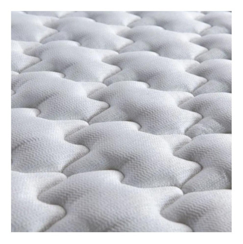 Imagen 4 de 5 de Sommier Europea Rosen wave 1.5 plazas de 190cmx105cm negro y blanco