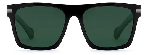 comprar Anteojos de sol polarizados Vulk The Sil armazón negro mate y lente verde