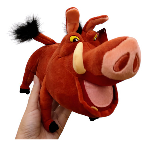 Peluche El Rey León Personaje Pumbaa Jabalí Muñeco Juguete 