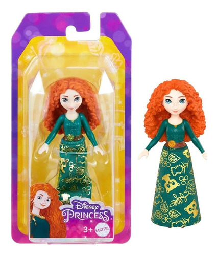 Disney Princess - Merida 9 Cm De Alto - Original Mattel