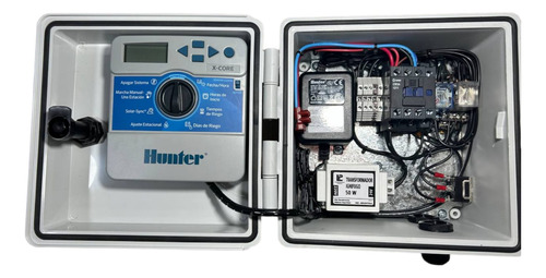 Tablero Riego Automático Hunter 2 Zonas + Prioridad Tanque