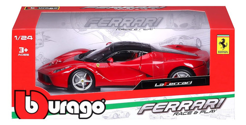 Burago Ferrari Race And Play Laferrari 1/24 Escala Diecast M