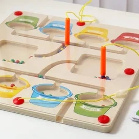 Juego Didactico Montessori Laberinto 