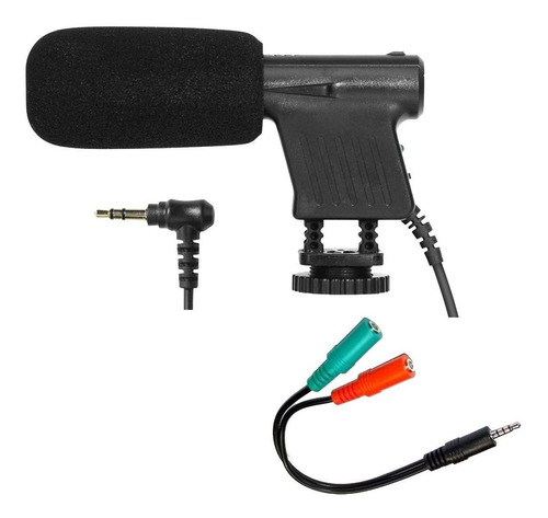 Microfono Condenser Cm01 + Cable Y Smartphone Camara Pc Prm