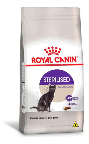 Ração Royal Canin Sterilised Gatos Adultos Castrados 10kg