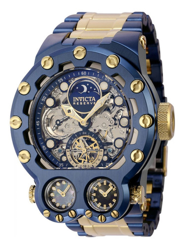 Reloj Invicta 43133 Azul Oscuro, Dorado Hombres