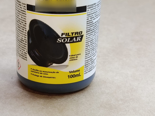 Kit 2 Filtro Solar 100ml Preto + 2 Gel P/ Bordas 100ml