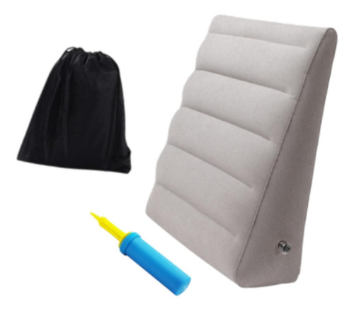 Almohada Inflable En Forma De Cuña Que Se Infla Y Desinfla R