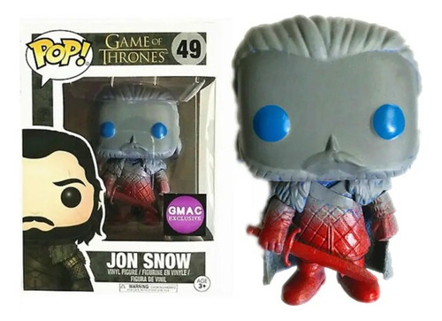 Figura De Acción Funko Pop Juego De Tronos, De Jon Snow, 49