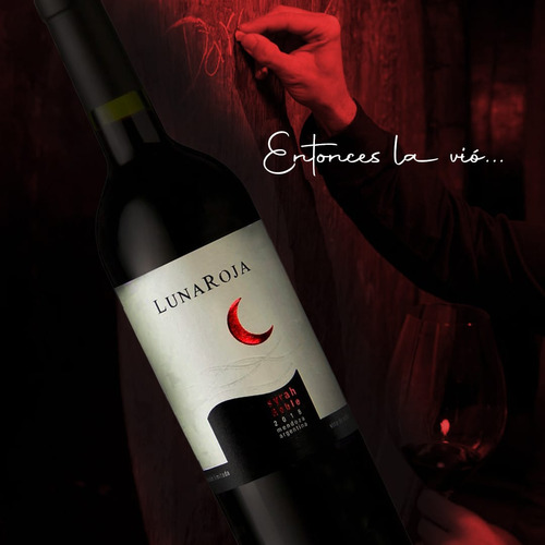 Vino Luna Roja Syrah Roble X 6 750ml Vino de Autor