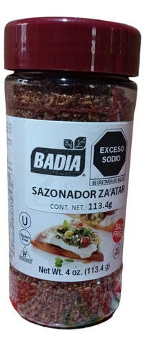 1 Pieza Badia Sazonador Za´atar 113g C/ug