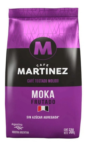 Cafe Martinez molido tostado moka frutado 500g	