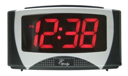 Reloj Despertador - Equidad De La Crosse 30029 Alarm Clock C