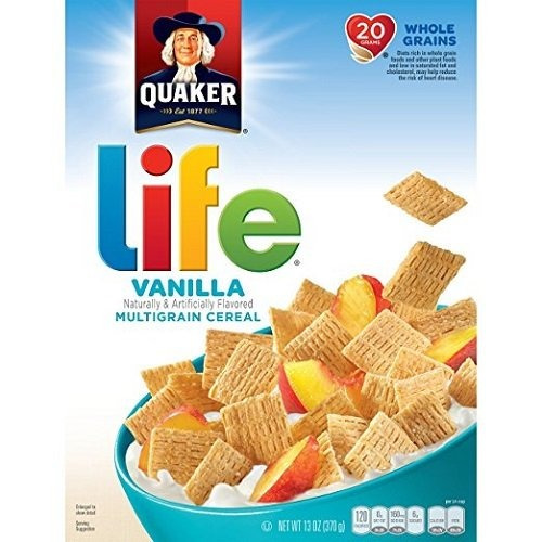 Cereal Quaker Life, Vainilla (2 Unidades)