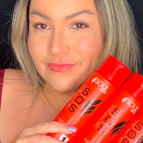 Shampoo Reconstrutor Sos Profissional Crescimento Capilar