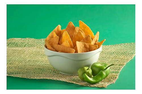 Botana Top Tops Salsa Verde 6 Piezas De 52 Gramos C/u