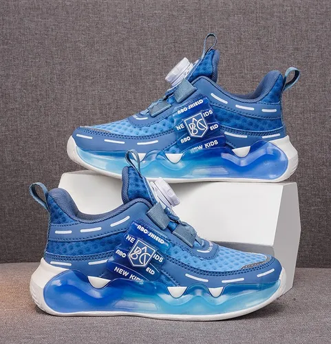 Zapatillas De Baloncesto Luminosas For Niño Y Niña Posterior
