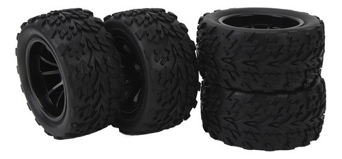 Llantas De Goma Rc Car 1/10, 4 Unidades, Universales, 10 Rad