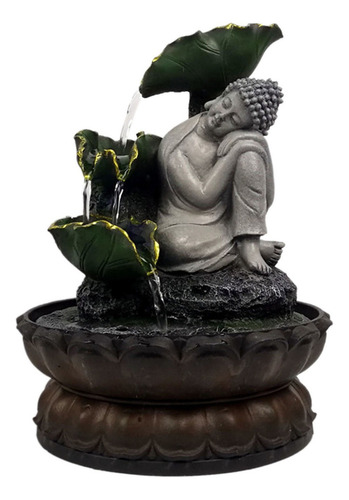 Fonte De Água De Mesa Interna Asiática De Buda