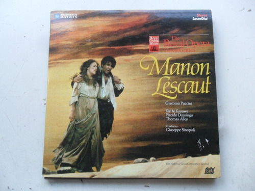 Manon Lescaut Puccini Placido Domingo Kiri Laser Disc Opera