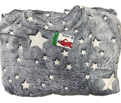 Imagen 5 de 9 de Pijama Invierno Mujer De Polar Soft Luminoso Terrenal