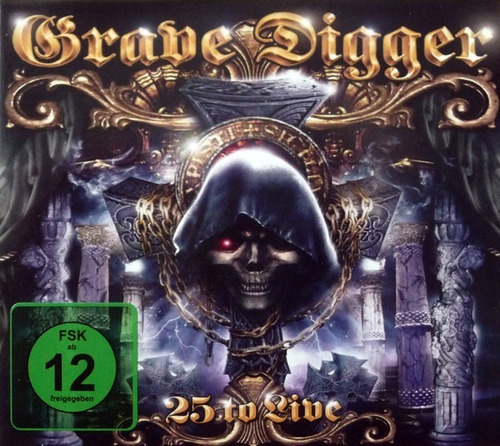 Grave Digger 25 To Live Cd Dvd Nuevo Musicovinyl