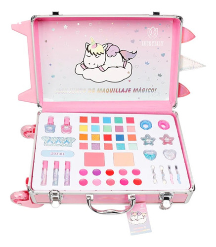 Set De Belleza Infantil Maleta Maquillaje