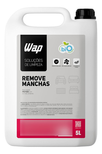 Removedor De Manchas De Tecidos E Estofados Wap 5 Litros