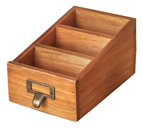 Organizador De Escritorio De Madera, Suministros De Oficina