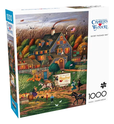 Buffalo Games - Charles Wysocki - Secret Passage Inn - Romp