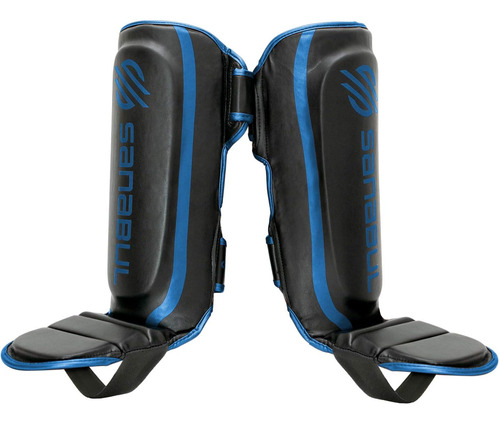 Espinillera Para Kickboxing Sanabul Con Velcro X-s Azul