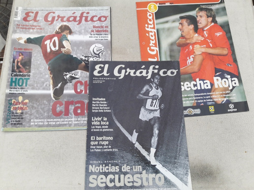 Revista El Gráfico Nº 4241 Bianchi Palermo Boca Suplementos