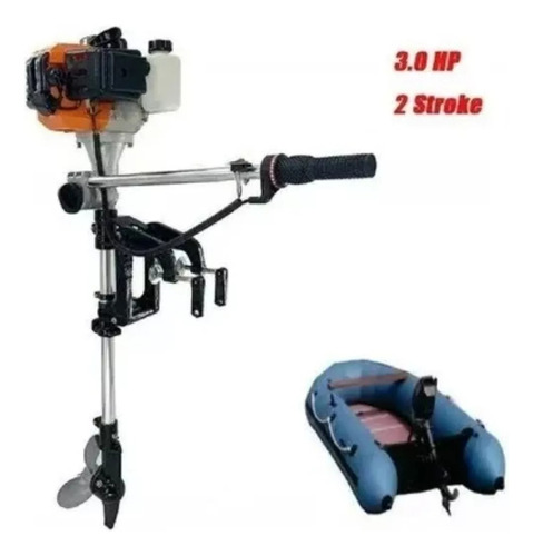 Motor A Mezcla Fuera De Borda 3hp 52cc Bote - Envio Gratis