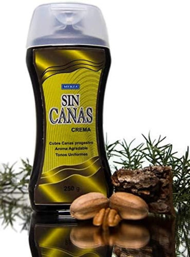 Sin Canas Merza,crema Cubre Canas Cabello,barba,bigote